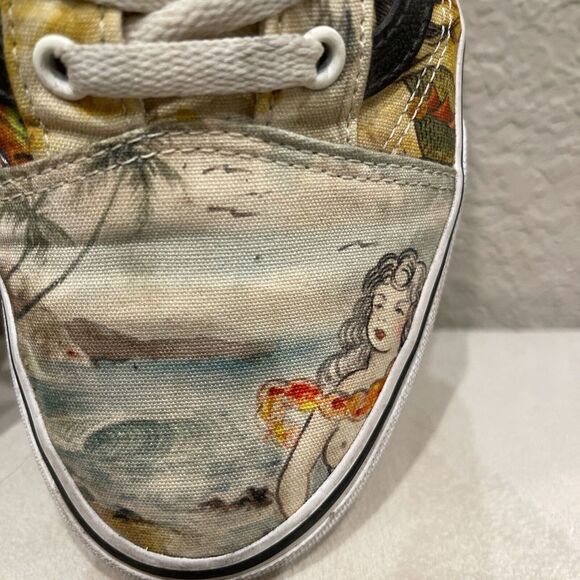 Vans Off The Wall Gallery Kostechko All Over Print Skater, Retro Size 10 - Picture 3 of 12